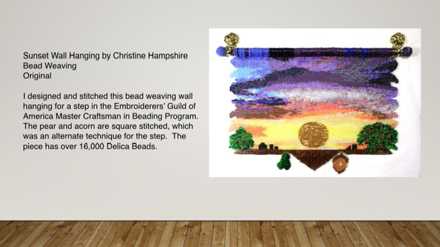 Sunset Wall Hanging - Christine Hampshire